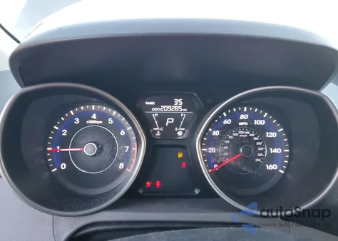 2012 Hyundai Elantra Gls из США, поврежденный, VIN 5NPDH4AEXCH096318